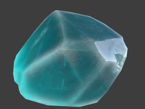 crystal 3D 모델