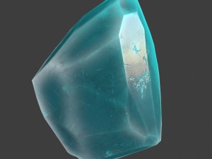 crystal 3D 모델