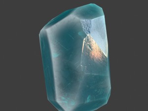 crystal 3D 모델