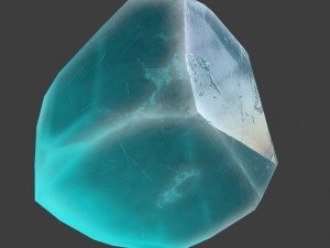 crystal 3D 모델