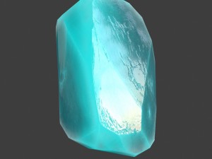 crystal 3D 모델