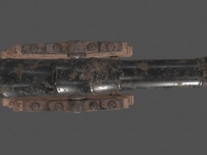 old canon Modèle 3D