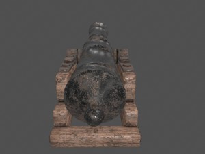 old canon Modèle 3D