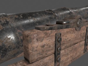 old canon Modèle 3D