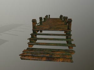 woodenpier Modèle 3D