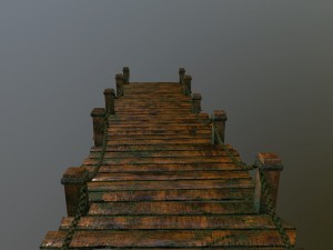 woodenpier Modèle 3D