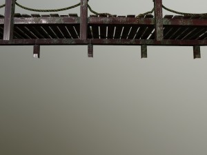 wooden pier 3D Model