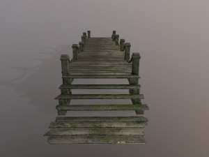 woodenpier Model 3D