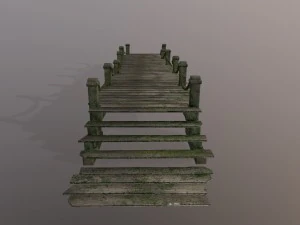 woodenpier 3D Model