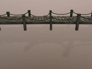 woodenpier 3D Model