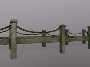 woodenpier Model 3D