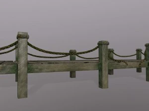 woodenpier 3D Model