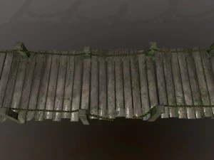 woodenpier 3D Model