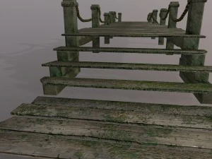 woodenpier 3D Model