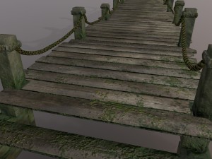 woodenpier Model 3D
