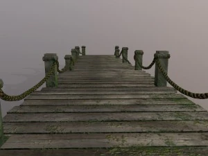woodenpier 3D Model