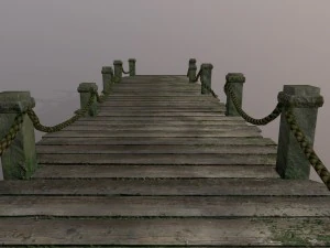 woodenpier 3D Model