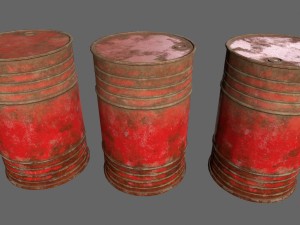 barrel set 3D Model