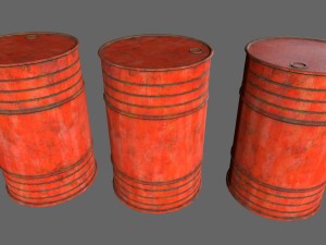 barrel set 3D Model