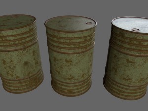 barrel set 3D Model