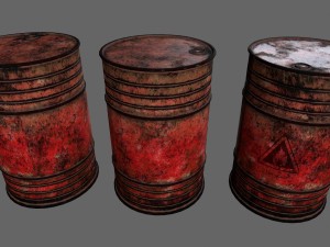 barrel set 3D Model