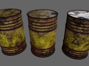 barrel set 3D Model
