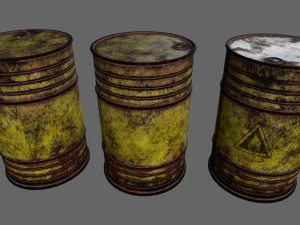 barrel set 3D Model