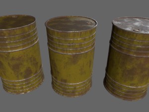 barrel set 3D Model
