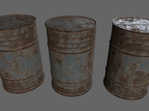 barrel set 3D Model
