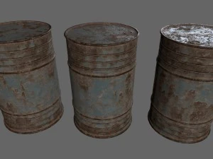 barrel set 3D Model