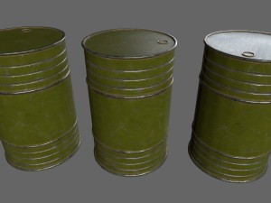 barrel set 3D Model