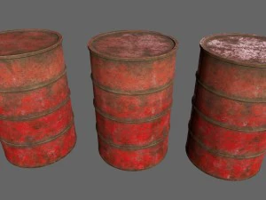 barrel set 3D Model