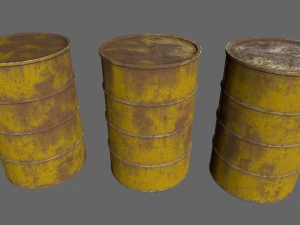 barrel set 3D Model