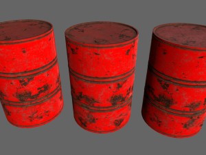 barrel set 3Dモデル