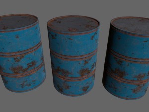 barrel set 3Dモデル