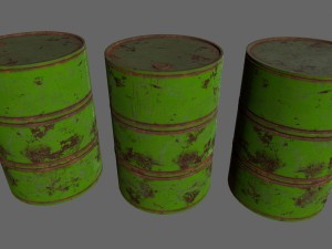 barrel set 3Dモデル