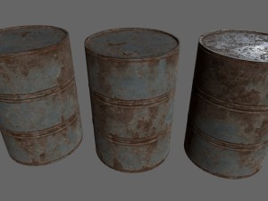 barrel set 3Dモデル