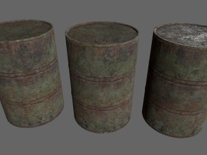 barrel set 3Dモデル