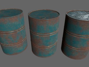 barrel set 3Dモデル