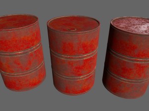 barrel set 3Dモデル