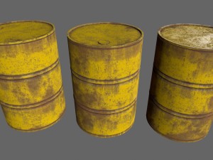 barrel set 3Dモデル
