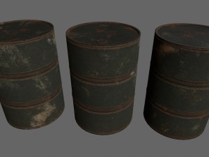 barrel set 3Dモデル