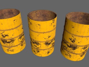 barrel set Modelo 3D