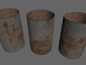 barrel set Modelo 3D