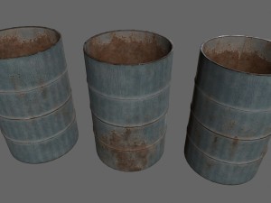 barrel set Modelo 3D