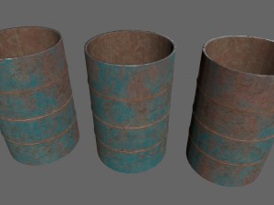 barrel set Modelo 3D