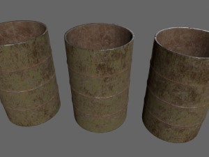 barrel set Modelo 3D