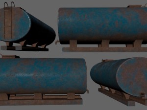 tanker 3Dモデル