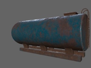 tanker Modèle 3D