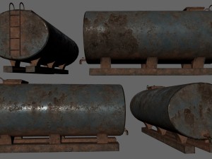 tanker 3D Модель